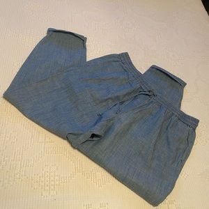 J By J Crew Chambray Pants Size 14